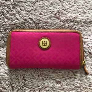 Pink wallet
